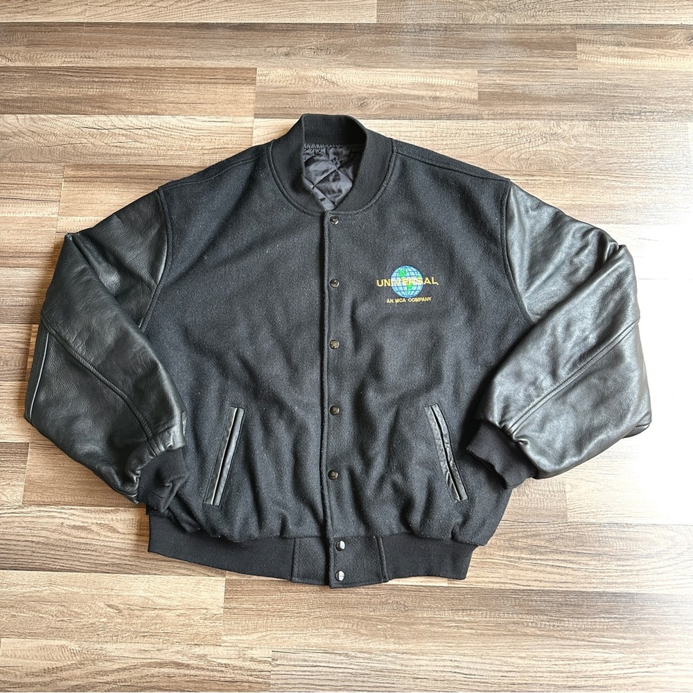 Vintage Universal MCA Company Varsity Jacket
